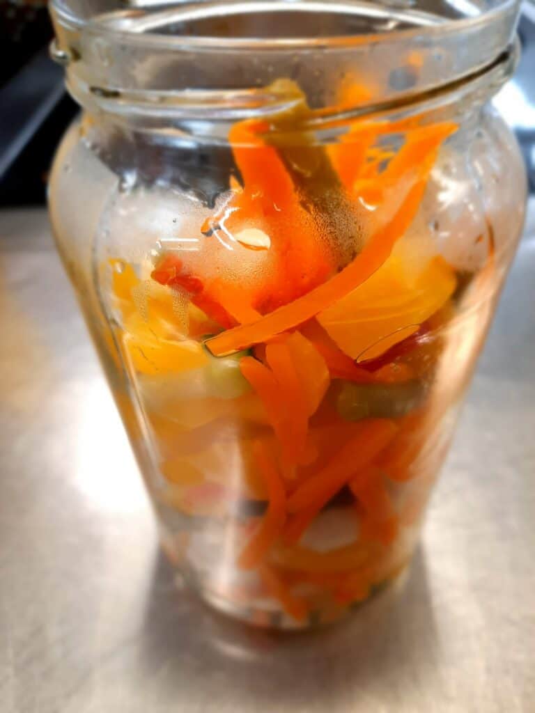 How to preserve pickled vegetables