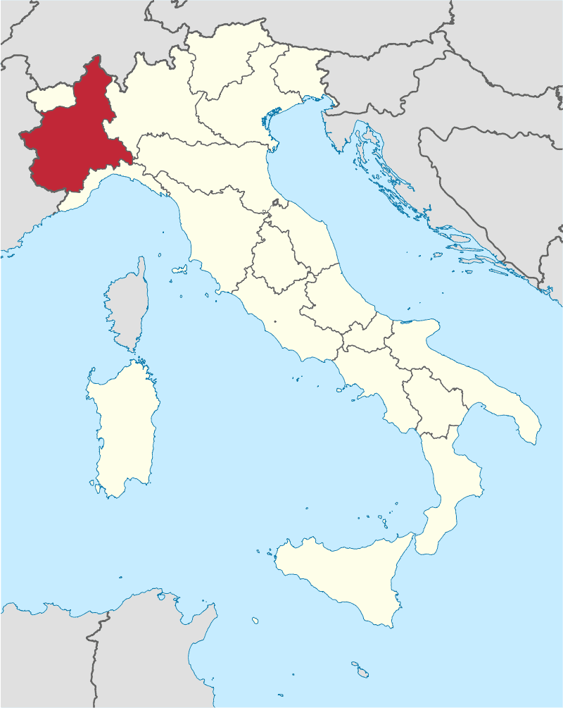 map  of piemonte
